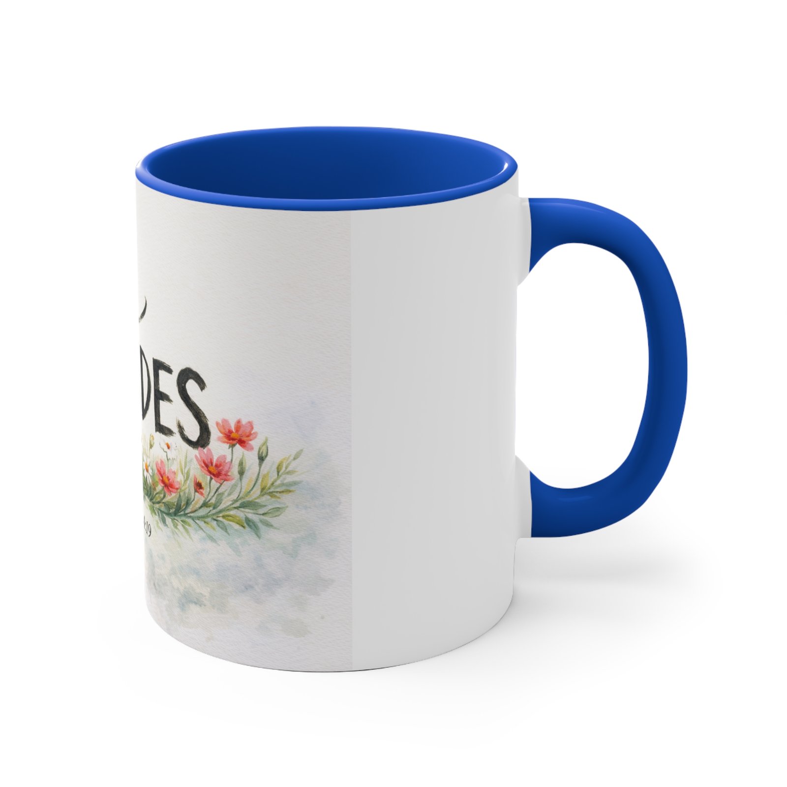 he provides accent mug — christian philippians 4:19 floral coffee cup he provides accent mug — christian philippians 4:19 floral coffee cup