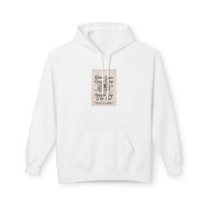 faith cross hoodie — "divine grace crosses every synapse of the soul" christian graphic hoodie