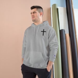 christian cross hoodie — lion of judah faith pullover