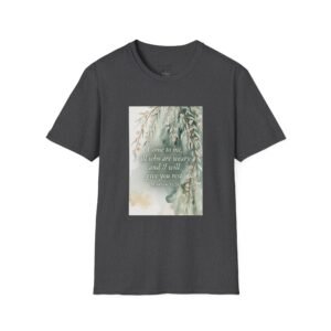 pastel willow comfort tee — "come to me, all who are weary" t shirt