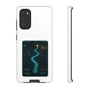 christian phone case — road to your purpose gps design